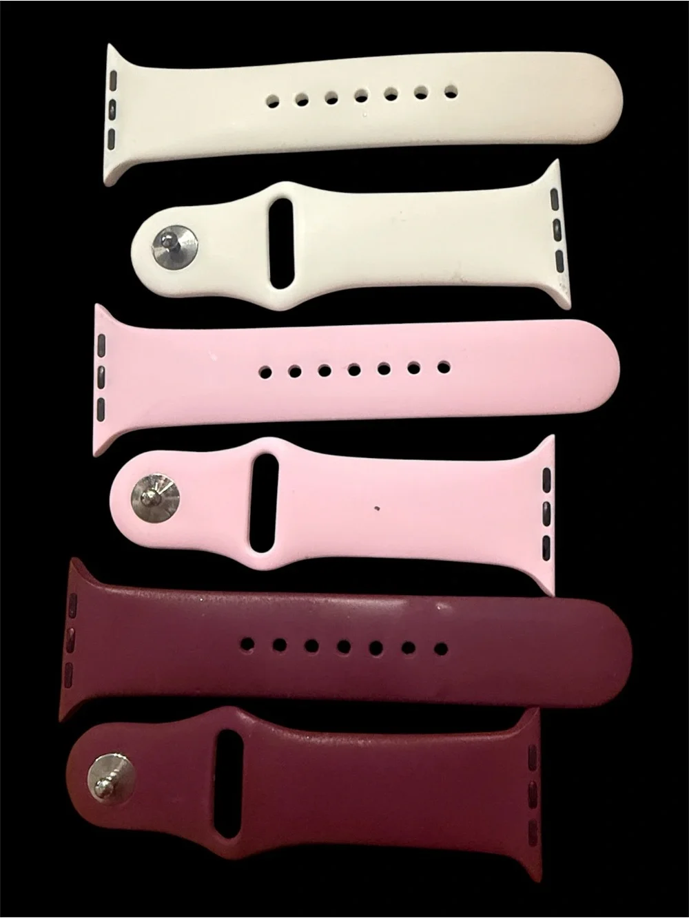 Apple Watch Silicone Replacement Watch Bands Set of Three!
